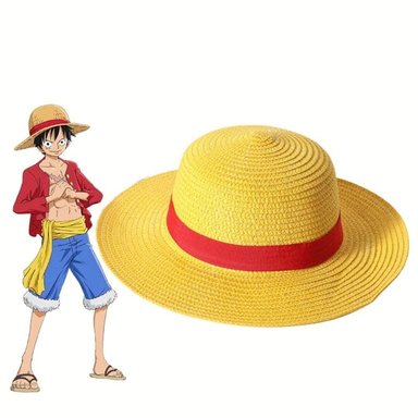 SOMBRERO LUFFY ONE PIECE GORRO DISFRAZ LUFFY