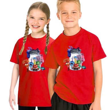 POLO UNISEX ROJO INTENSAMENTE PELUCHE INSIDE OUT 2