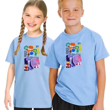 POLO UNISEX CELESTE SMILING CRITTERS PELUCHE