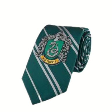 CORBATA ALGODÓN UNISEX HARRY POTTER SLYTHERIN BORDADA HOGWARTS - 2