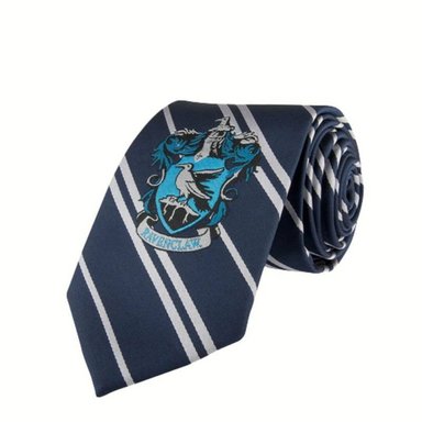CORBATA ALGODÓN UNISEX HARRY POTTER RAVENCLAW BORDADA HOGWARTS - 2