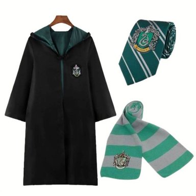 TRAJE HARRY POTTER SLYTHERIN - TALLAS  16 HASTA XL. - 1