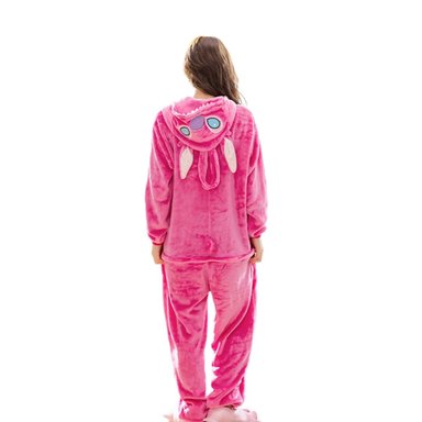 PIJAMA MUJER FUCSIA STITCH ROSADO DISFRAZ IMPORTADO - 3