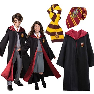 TRAJE HARRY POTTER GRYFFINDOR NIÑOS - TALLA 6 HASTA 16