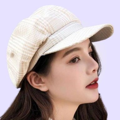 BOINA FRANCESA BEIGE GORRO ESTILO FRANCES MUJER