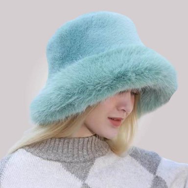 BOINA FRANCESA ANGORA GORRO TREND MUJER VERDE