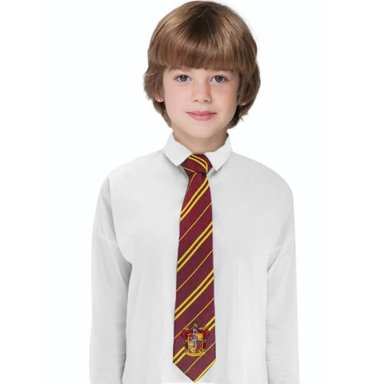 CORBATA GRYFFINDOR NIÑOS ESCUDO BORDADO - CORBATA HARRY POTTER