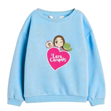 POLERA FRANELA RANA LARA CAMPOS PELUCHE - TALLAS 6 HASTA XL