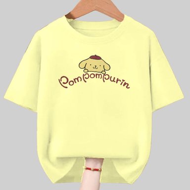 POLO ALGODÓN POMPOMPURIN CREMA PELUCHE - TALLAS 6 HASTA XL