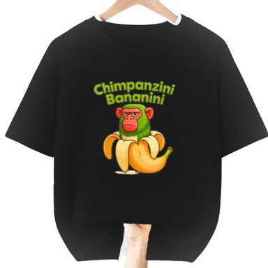 POLO CHIMPANZINI BANANINI DE TRALALERO TRALALA PELUCHE - TALLA 6 HASTA XL