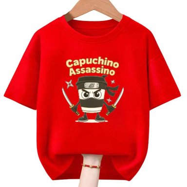 POLO CAPUCCINO ASSASINO DE TRALALERO TRALALA PELUCHE - TALLA 6 HASTA XL