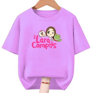 POLO ALGODÓN LILA RANA LARA CAMPOS PELUCHE - TALLAS 6 HASTA XL