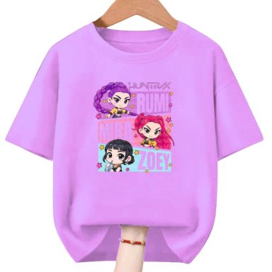 POLOS GUERRERAS KPOP DEMON HUNTERS PELUCHE - TALLAS 6 A XL