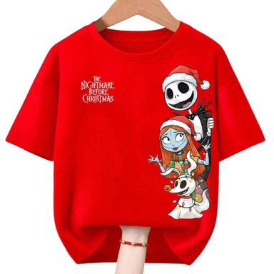 POLOS NAVIDAD JACK SKELLINGTON CHRISTMAS - TALLAS 4 HASTA XL