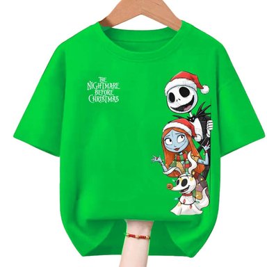 POLOS NAVIDAD JACK SKELLINGTON CHRISTMAS - TALLAS 4 HASTA XL