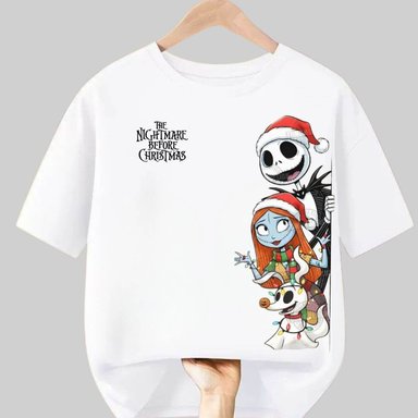 POLOS NAVIDAD JACK SKELLINGTON CHRISTMAS - TALLAS 4 HASTA XL