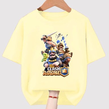 POLO ALGODON CLASH ROYALE PELUCHE  - TALLAS 6 HASTA XL