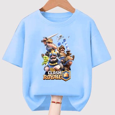 POLO ALGODON CLASH ROYALE PELUCHE  - TALLAS 6 HASTA XL