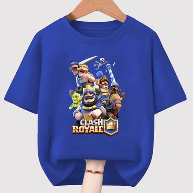 POLO ALGODON CLASH ROYALE PELUCHE  - TALLAS 6 HASTA XL