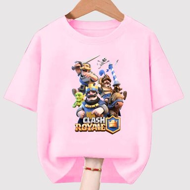 POLO ALGODON CLASH ROYALE PELUCHE  - TALLAS 6 HASTA XL
