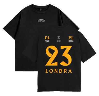 POLOS PAULO LONDRA NEXT ROUNDS OVERSIZE NEGRO   - TALLAS 16 AL XL