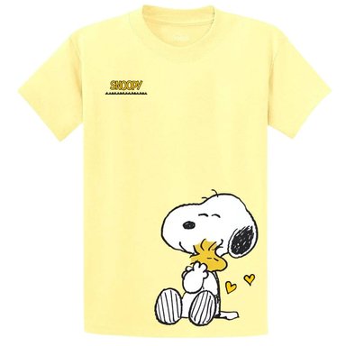 POLOS SNOOPY Y WOODSTOCK  ALGODÓN PELUCHE - TALLAS 6 AL XL