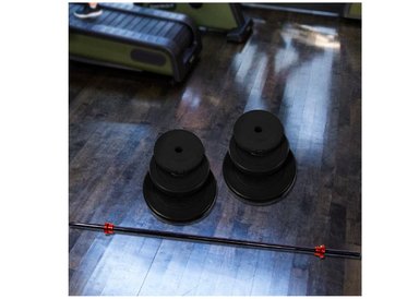 SET BARRA ATLETIS 57066 1.2 MTS + DISCOS CEMENTO 20 KG - 2