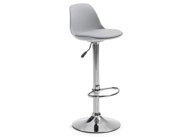 SET X 2 BANCOS ALTOS DE BAR NOVAHUS 52854 ORLANDO OSLO GRIS - 5