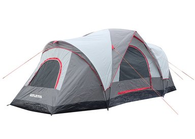 CARPA ATLETIS 6 PERSONAS CAMPING OUTDOOR GRIS