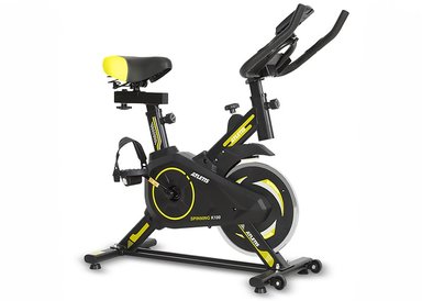 BICICLETA SPINNING K100 AMARILLO