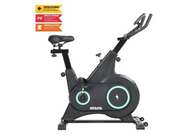 BICICLETA SPINNING ATLETIS 1645650 K300 PRO CON VOLANTE INERCIA 6 KG ROJO - 2