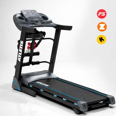 TROTADORA ELÉCTRICA ULTRA X900 ATLETIS INCLINACIÓN AUTOMÁTICA BLUETOOTH 10.1' LED MULTIFUNCIÓN