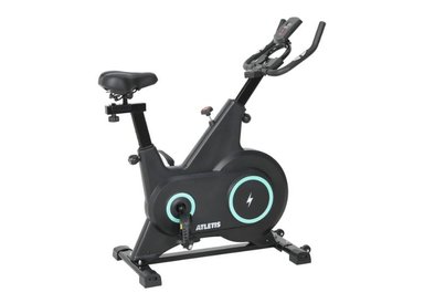 BICICLETA SPINNING K300 PRO CON VOLANTE INERCIA 6 KG ROJO - 3