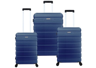 SET MALETAS RÍGIDAS DANUBIO S-M-L AZUL