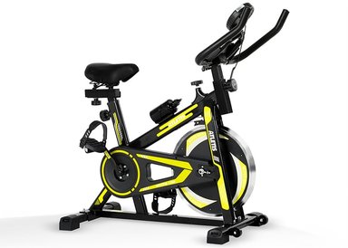 BICICLETA SPINNING K300 6KG AMARILLO