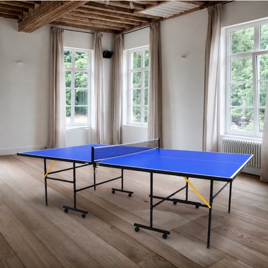 MESA DE PING PONG PLEGABLE AVANZADA VERDE - 6