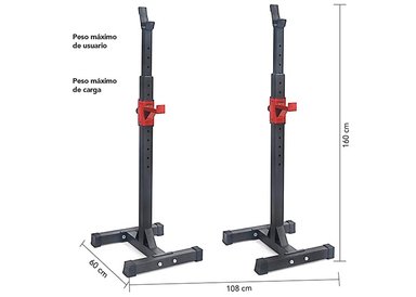 HOME GYM SQUAT RACK ATLETIS FORCE LINE 100 - 2