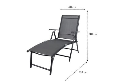 REPOSERA ALUMINIO PLEGABLE GRIS - 3