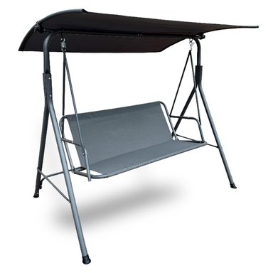 COLUMPIO TERRAZA TEXTILENO Y ACERO GRIS