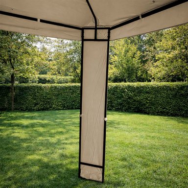 TOLDO PREMIUM TERRAZA 3X3M ESTRUCTURA METALICA BEIGE - 5