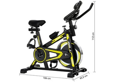 BICICLETA SPINNING K300 6KG AMARILLO - 3