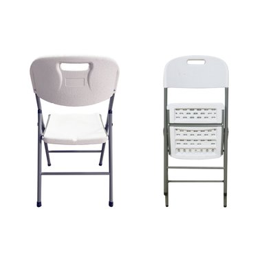 PACK 6 SILLA PLEGABLE PORTÁTIL BLANCA - 5