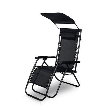 SILLA REPOSERA 180° PLEGABLE ZERO GRAVITY CON CUBRESOL