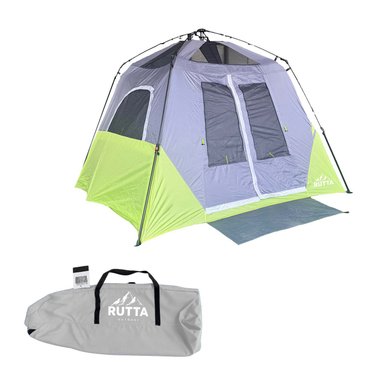 CARPA INSTANTÁNEA QUICKCAMP 4P IMPERMEABLE 3000 MM - 3