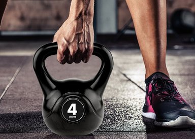 PESA RUSA ATLETIS 1605650 4KG KETTLEBELL - 2