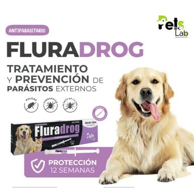 ANTIPULGAS PERRO Y GATO PETS LAB FLURADROG PIPETA 2 ML - 2