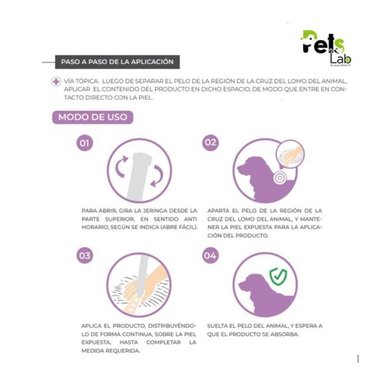 ANTIPULGAS PERRO Y GATO PETS LAB FLURADROG PIPETA 2 ML - 3