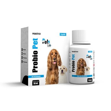 VITAMINAS PERROS Y GATOS PETS LAB PROBIOTICO NATURAL PROBIO PET 50 ML