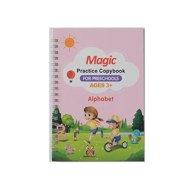 LIBRO DE PRÁCTICA DE ESCRITURA REUTILIZABLE PARA NIÑOS - 3