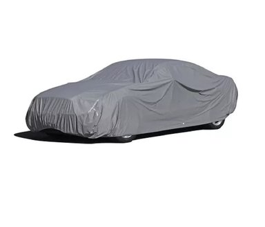 COBERTOR FUNDA PARA AUTO IMPERMEABLE GRIS L